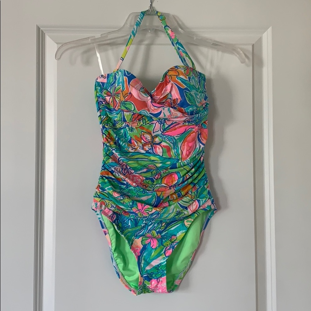 NWT Lilly Pulitzer “Flamenco One-Piece”- Size 0